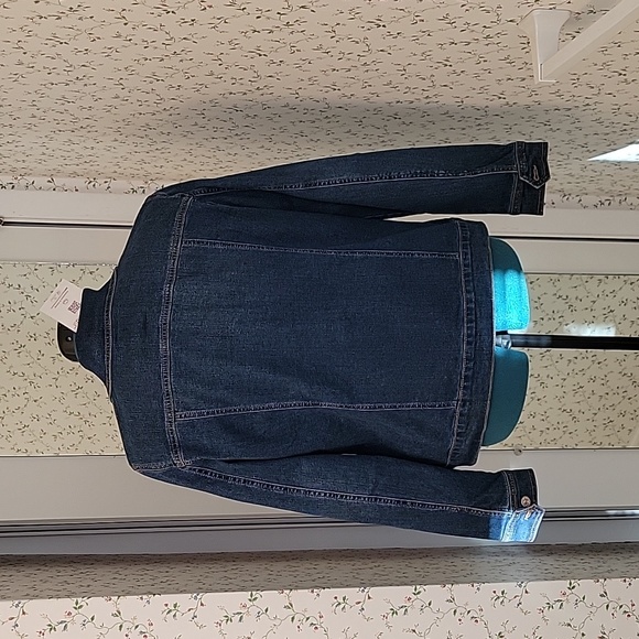 NWT Gloria Vanderbilt women's Jean jacket size large - Picture 2 of 10